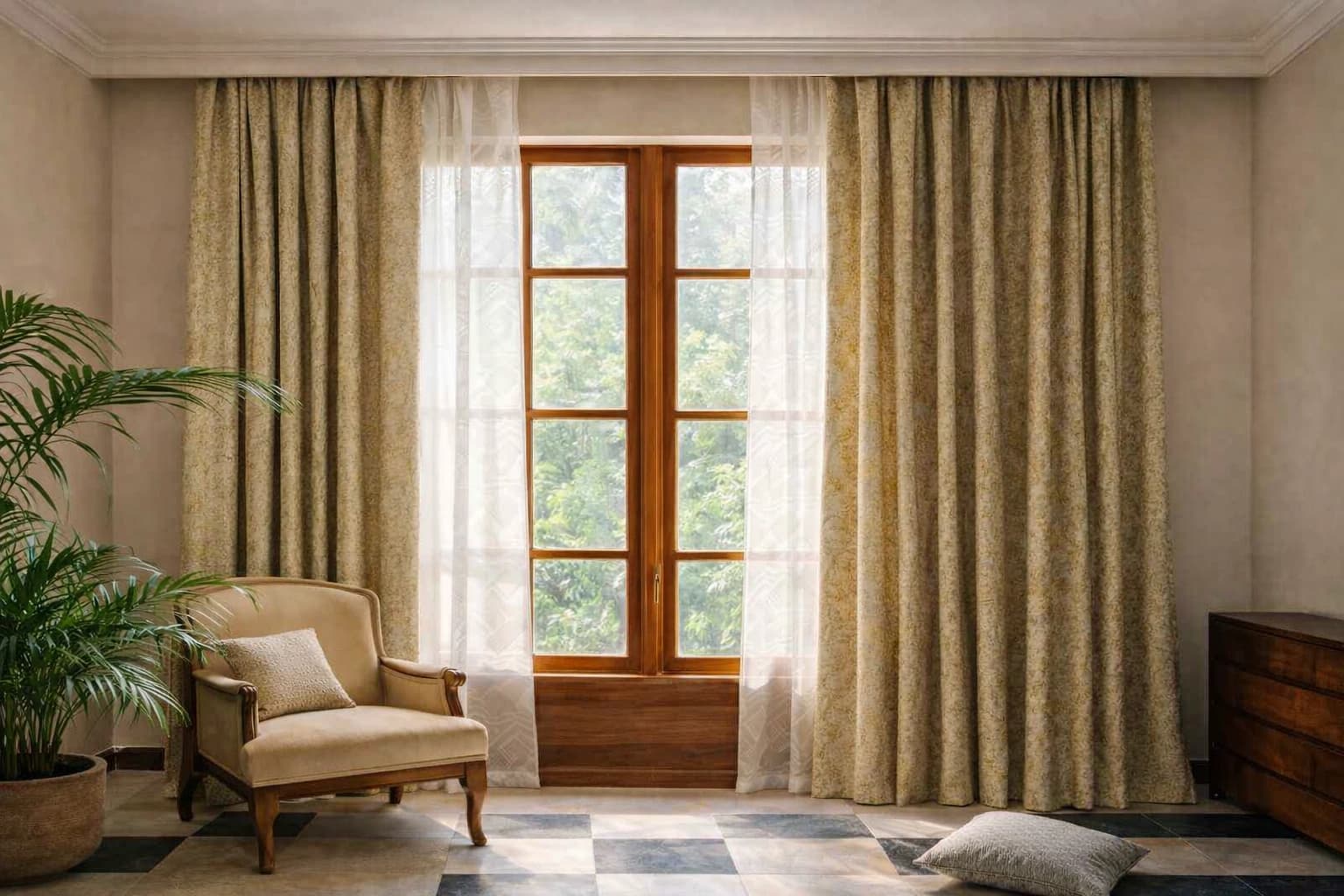 D'Decor Window & Door Curtains - Main Image