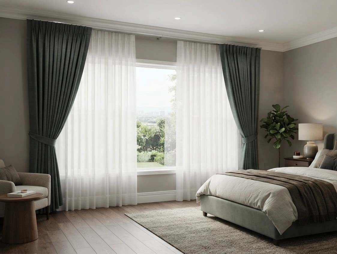 Dual Layer Curtains - Media 12