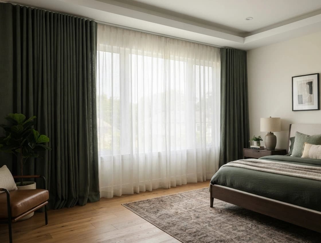 Dual Layer Curtains - Media 13