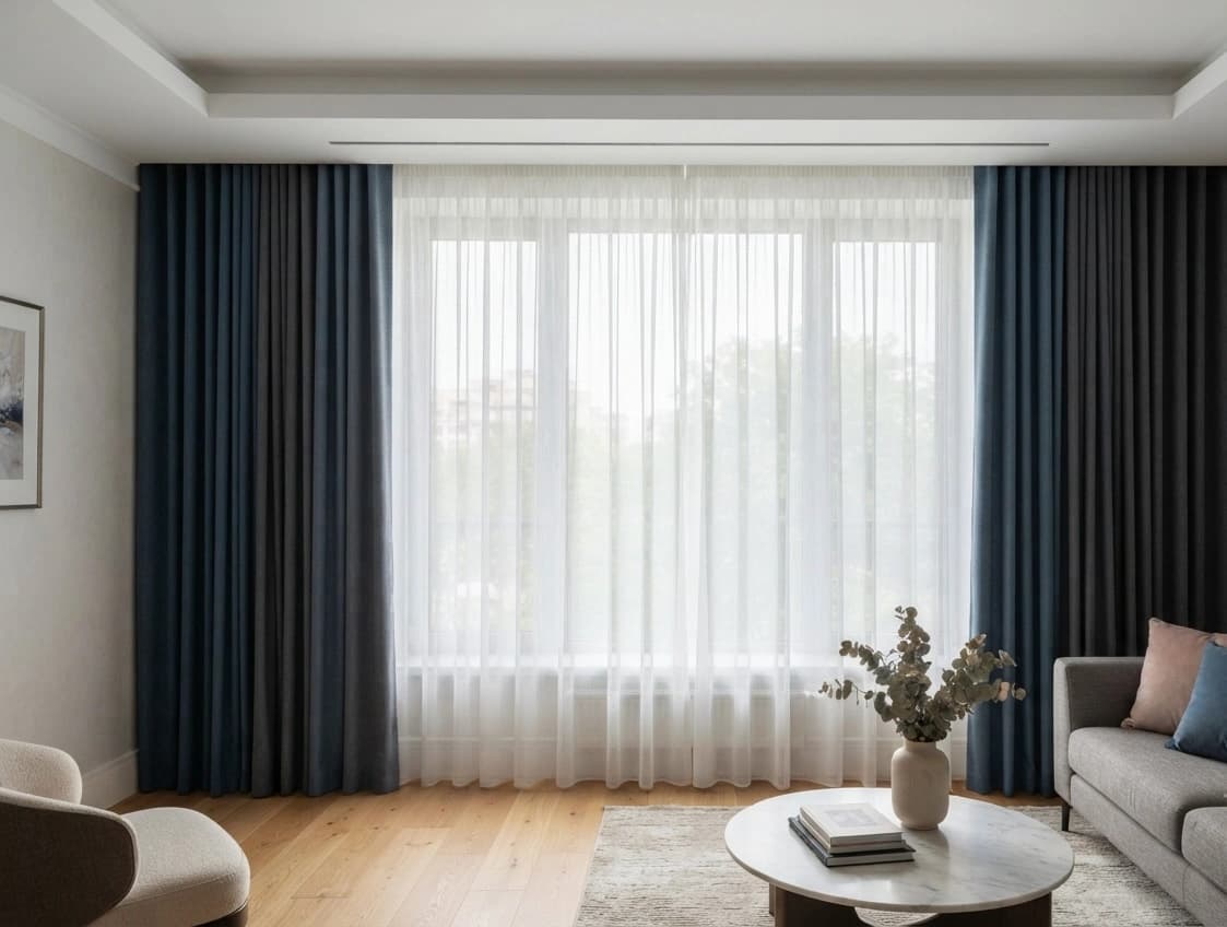 Dual Layer Curtains - Media 14