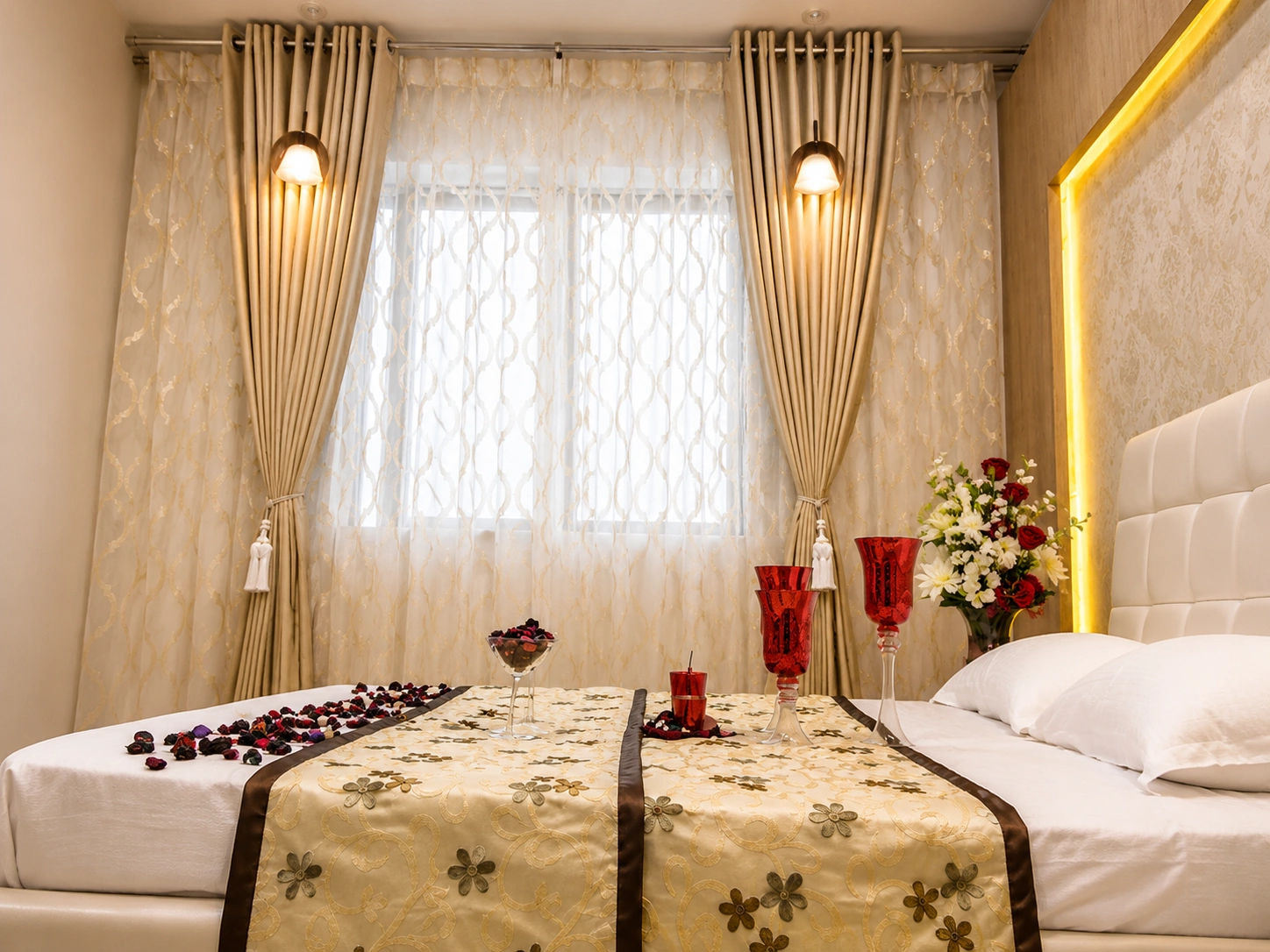 Dual Layer Curtains - 1